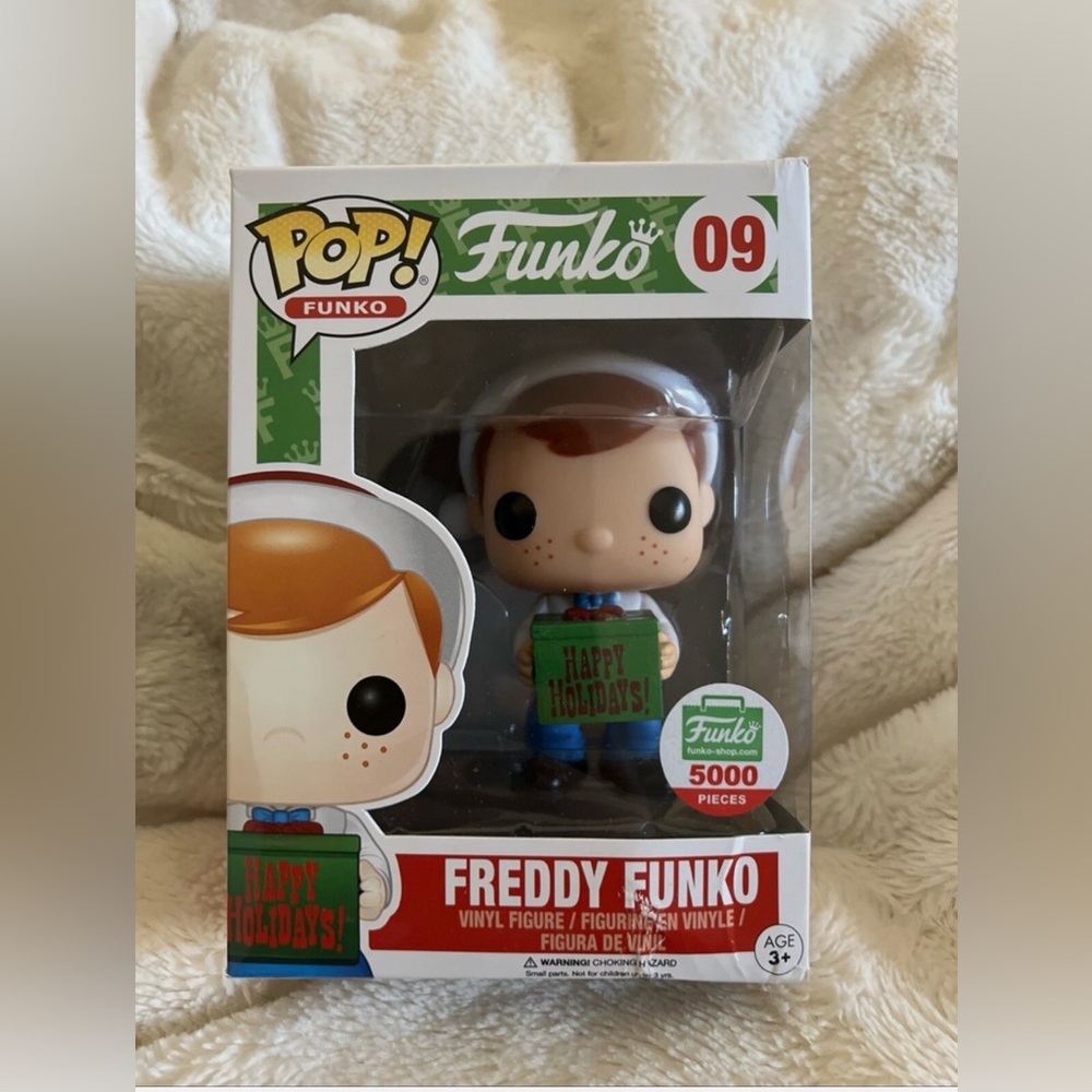 Freddy Funko #09 Happy Holidays FREDDY FUNKO Christmas Warning: Damaged Box